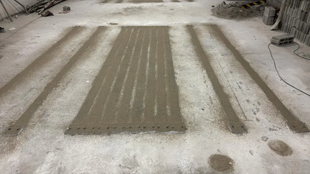Karbon plaka uçlarının ankraj bölgesi