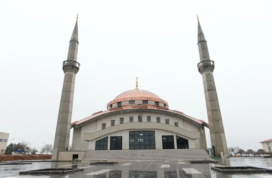 Kahramanmaraş Sütçü İmam Üniversitesi Camii Tamamlanmış Proje