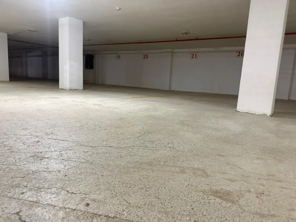Numaralandırılmış park yerleri ve çizgiler